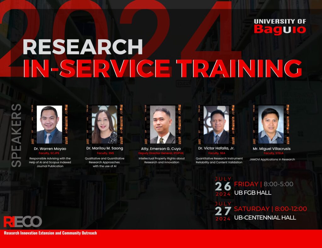 Research In-Service Training Seminar-Workshop