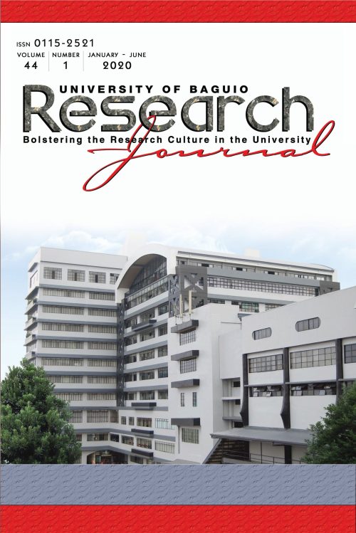 UBRJ 1 cover 2020