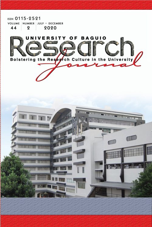 UBRJ 2 cover 2020
